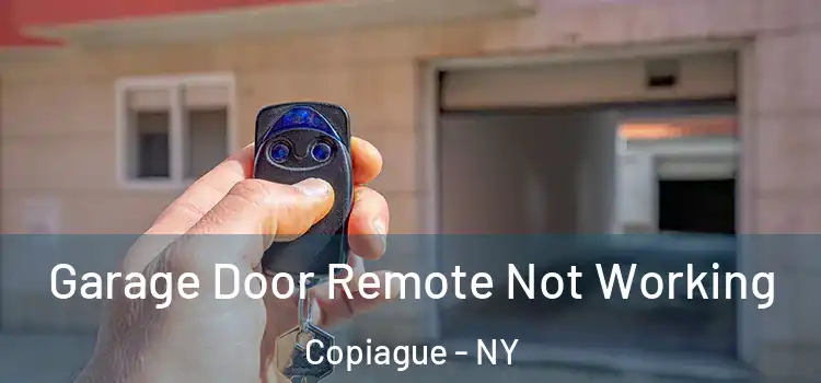  Garage Door Remote Not Working Copiague - NY