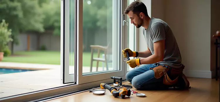 Replacing Older Sliding Glass Door Rollers Copiague
